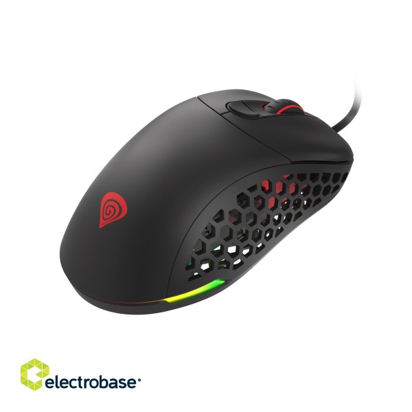 Genesis | Gaming Mouse | Xenon 800 | Wired | PixArt PMW 3389 | Gaming Mouse | Black | Yes image 3