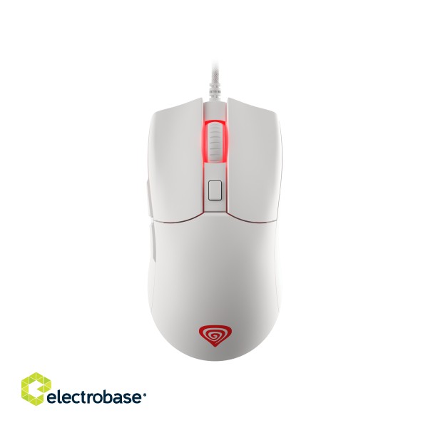 Genesis | Ultralight Gaming Mouse | Krypton 750 | Wired | Optical | Gaming Mouse | USB 2.0 | White | Yes image 2