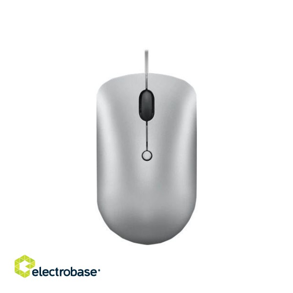 Lenovo | Compact Mouse | 540 | Wired | Wired USB-C | Cloud Grey image 1