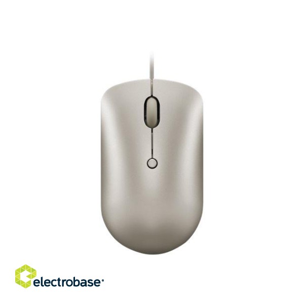 Lenovo | Compact Mouse | 540 | Wired | Sand image 1
