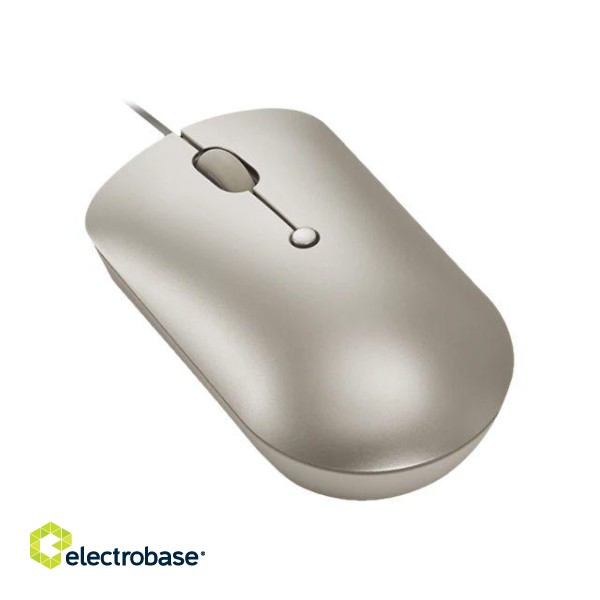 Lenovo | Compact Mouse | 540 | Wired | Sand фото 4