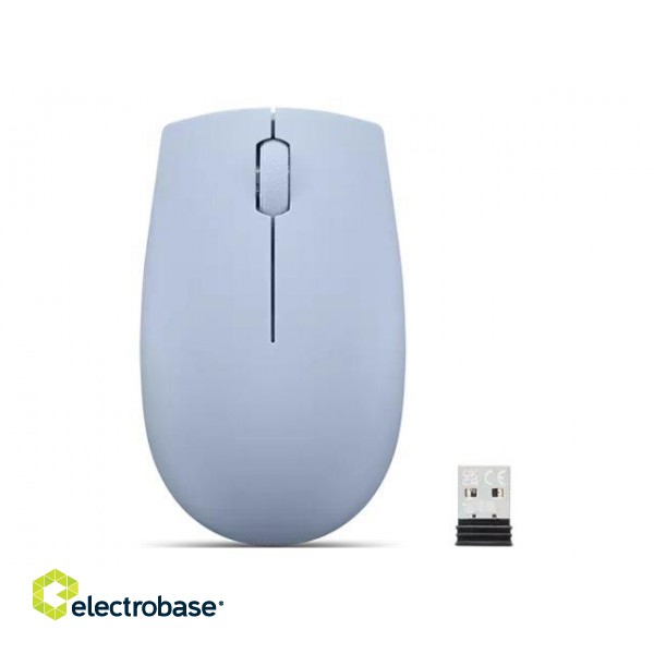 Lenovo | Compact Mouse with battery | 300 | Wireless | Frost Blue paveikslėlis 3