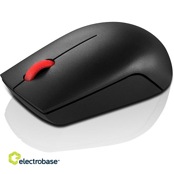Lenovo | Mouse | Essential Compact | Standard | Wireless | Black image 1