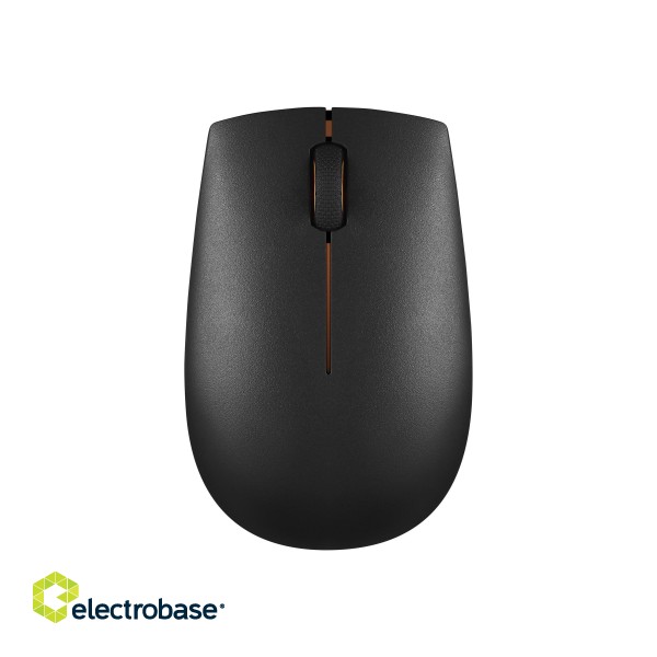 Lenovo | Compact Mouse with battery | 300 | Wireless | Arctic Grey image 2