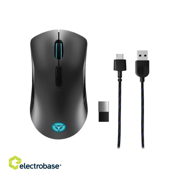 Lenovo | Wireless Gaming Mouse | Legion M600 | Optical Mouse | 2.4 GHz фото 2