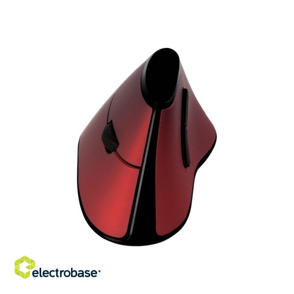 Logilink | Ergonomic Vertical Mouse | ID0159 | Optical | Wireless | Red image 3