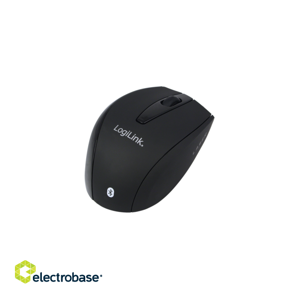 Logilink | Bluetooth Laser Mouse; | Maus Laser Bluetooth mit 5 Tasten | wireless | Black paveikslėlis 5