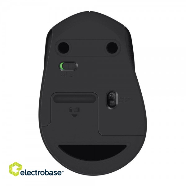 Logitech | Mouse | B330 Silent Plus | Wireless | Black paveikslėlis 7