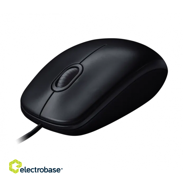 Logitech | Mouse | M100 | Optical | Optical mouse | Wired | Black image 5