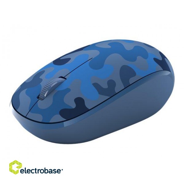 Microsoft | Bluetooth Mouse Camo | 8KX-00027 | Bluetooth mouse | Wireless | Bluetooth 4.0/4.1/4.2/5.0 | Blue | year(s) image 2
