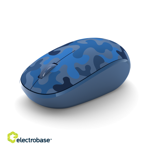 Microsoft | Bluetooth Mouse Camo | 8KX-00027 | Bluetooth mouse | Wireless | Bluetooth 4.0/4.1/4.2/5.0 | Blue | year(s) image 3