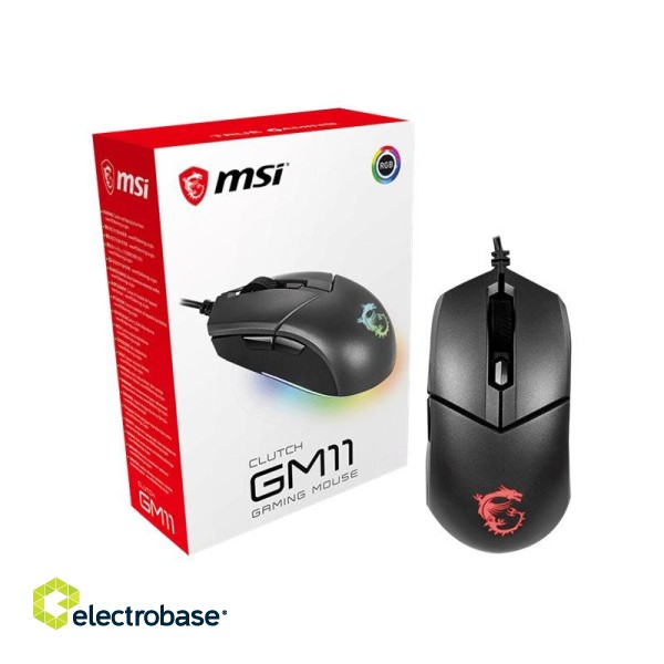 MSI Clutch GM11 Gaming Mouse paveikslėlis 4
