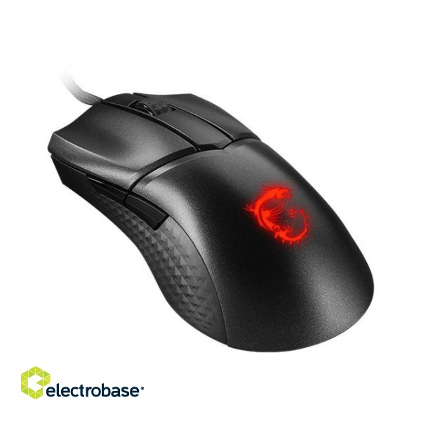 MSI | Gaming Mouse | Clutch GM31 Lightweight | Gaming Mouse | wired | USB 2.0 | Black image 2