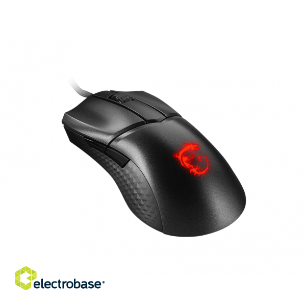 MSI | Gaming Mouse | Clutch GM31 Lightweight | Gaming Mouse | wired | USB 2.0 | Black image 1