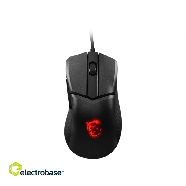 MSI | Gaming Mouse | Clutch GM31 Lightweight | Gaming Mouse | wired | USB 2.0 | Black фото 5