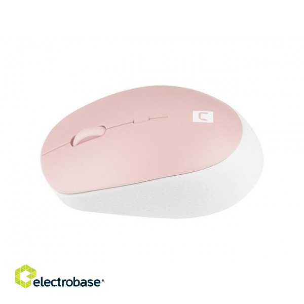 Natec | Mouse | Harrier 2 | Wireless | Bluetooth | White/Pink image 5