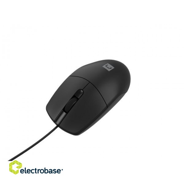Natec | Mouse | Ruff Plus | Wired | Black image 5