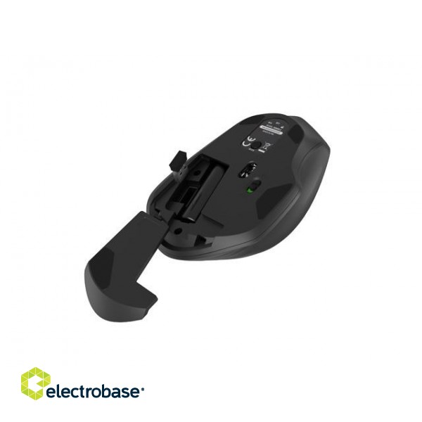 Natec | Mouse | Siskin 2 | Wireless | USB Type-A | Black image 5