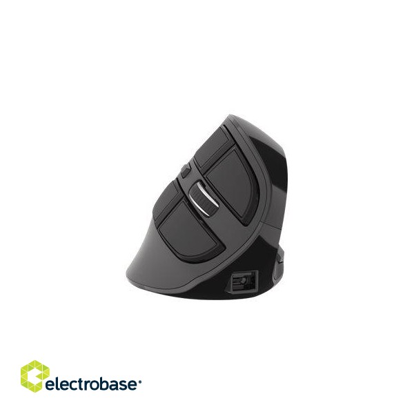 Natec | Vertical Mouse | Euphonie | Wireless | Bluetooth/USB Nano Receiver | Black image 8