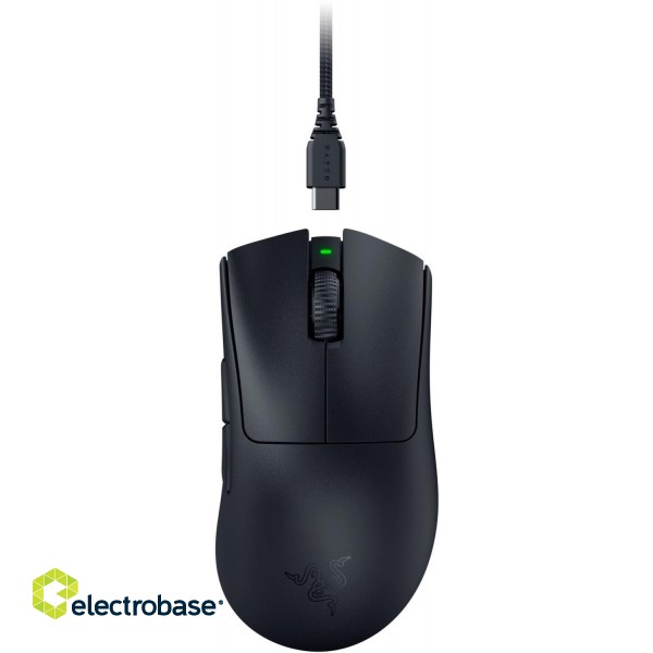 Razer | Wireless | DeathAdder V3 Pro | Optical | Gaming Mouse | Black | No image 5