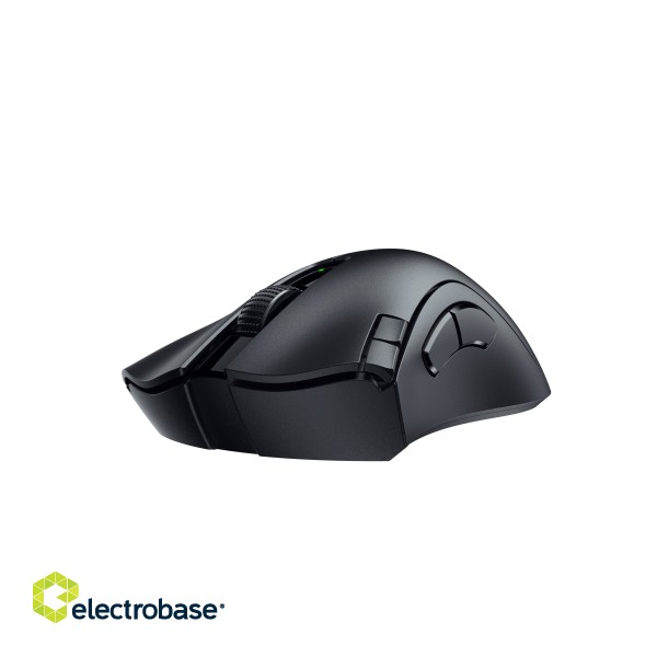 Razer | Ergonomic Gaming mouse | Wireless | Optical | Gaming Mouse | Black | DeathAdder V2 X HyperSpeed image 5