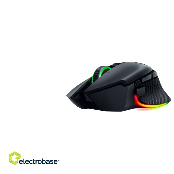 Razer | Gaming Mouse | Basilisk V3 Pro | Optical mouse | Wired/Wireless | Black | Yes image 4