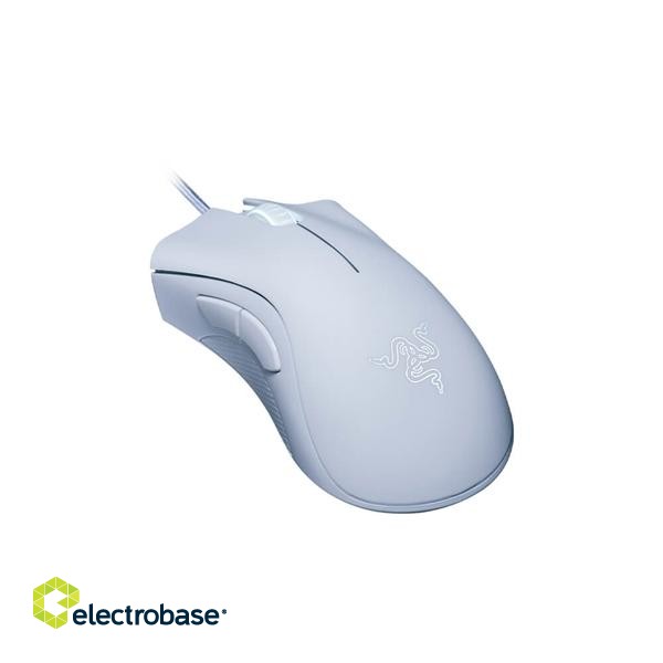 Razer | Gaming Mouse | DeathAdder Essential Ergonomic | Optical mouse | Wired | White image 5