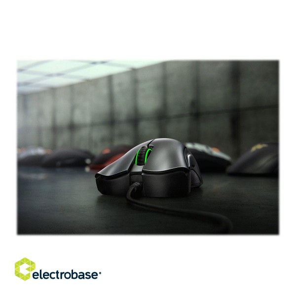 Razer | Essential Ergonomic Gaming mouse | Wired | Infrared | Gaming Mouse | Black | DeathAdder image 6