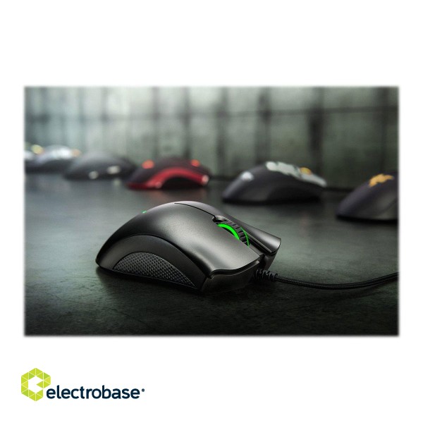 Razer | Essential Ergonomic Gaming mouse | Wired | Infrared | Gaming Mouse | Black | DeathAdder image 7