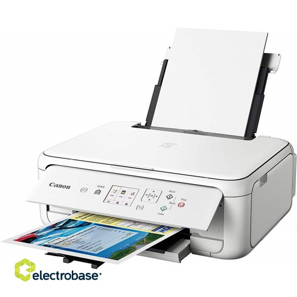 Canon Multifunctional printer | PIXMA TS5151 | Inkjet | Colour | All-in-One | A4 | Wi-Fi | White image 5
