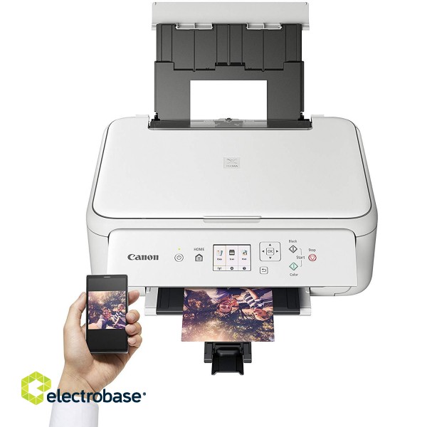 Canon Multifunctional printer | PIXMA TS5151 | Inkjet | Colour | All-in-One | A4 | Wi-Fi | White image 9