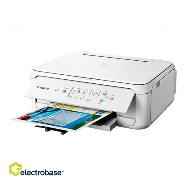 Canon Multifunctional printer | PIXMA TS5151 | Inkjet | Colour | All-in-One | A4 | Wi-Fi | White paveikslėlis 1
