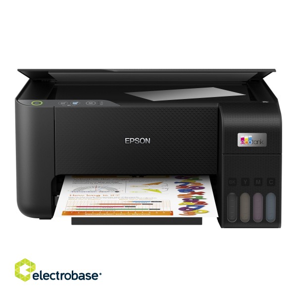 Epson Multifunctional printer | EcoTank L3210 | Inkjet | Colour | 3-in-1 | A4 | Black paveikslėlis 6