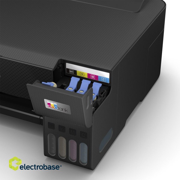 Epson EcoTank L1210 | Colour | Inkjet | Inkjet Printer | Maximum ISO A-series paper size A4 | Black paveikslėlis 5