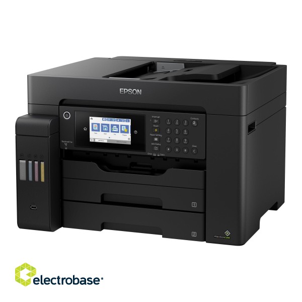 Epson EcoTank L15160 | Inkjet | Colour | Multicunctional Printer | A3+ | Wi-Fi | Black paveikslėlis 4