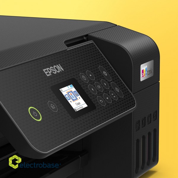 Epson EcoTank | L3280 | Inkjet | Colour | A4 | Wi-Fi | Black image 3