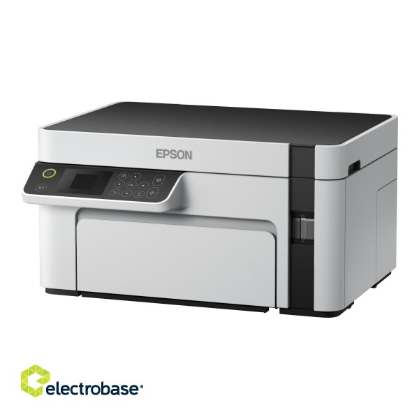 Epson Multifunction compact printer | EcoTank M2120 | Inkjet | Mono | A4 | Wi-Fi | White image 1