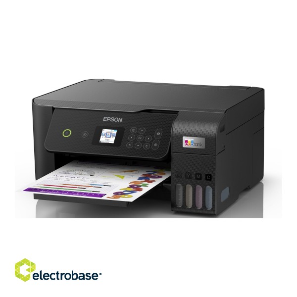 Epson Multifunctional printer | EcoTank L3260 | Inkjet | Colour | 3-in-1 | Wi-Fi | Black image 4