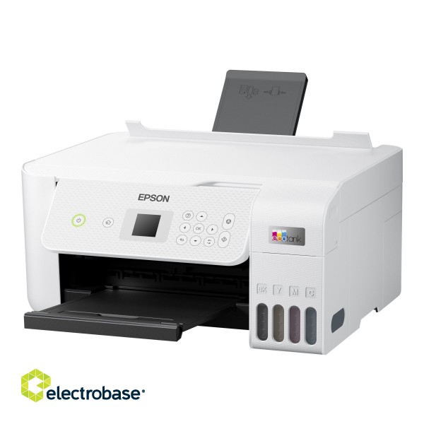 Epson Multifunctional printer | EcoTank L3266 | Inkjet | Colour | 3-in-1 | Wi-Fi | White image 1