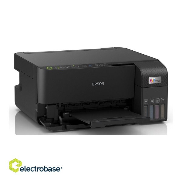 Epson Multifunctional printer | EcoTank L3550 | Inkjet | Colour | Inkjet Multifunctional Printer | A4 | Wi-Fi | Black image 9