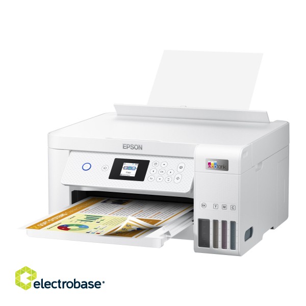 Epson Multifunctional printer | EcoTank L4266 | Inkjet | Colour | 3-in-1 | A4 | Wi-Fi | White image 1