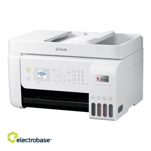 Epson Multifunctional printer | EcoTank L5296 | Inkjet | Colour | 4-in-1 | Wi-Fi | White paveikslėlis 1