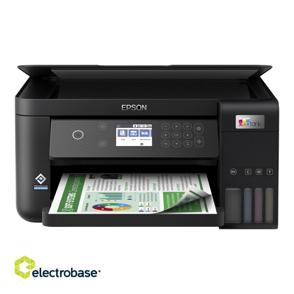 Epson Multifunctional printer | EcoTank L6260 | Inkjet | Colour | 3-in-1 | Wi-Fi | Black фото 7