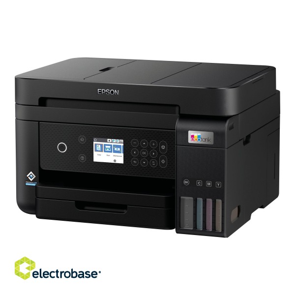 Epson Multifunctional printer | EcoTank L6270 | Inkjet | Colour | 3-in-1 | Wi-Fi | Black image 2