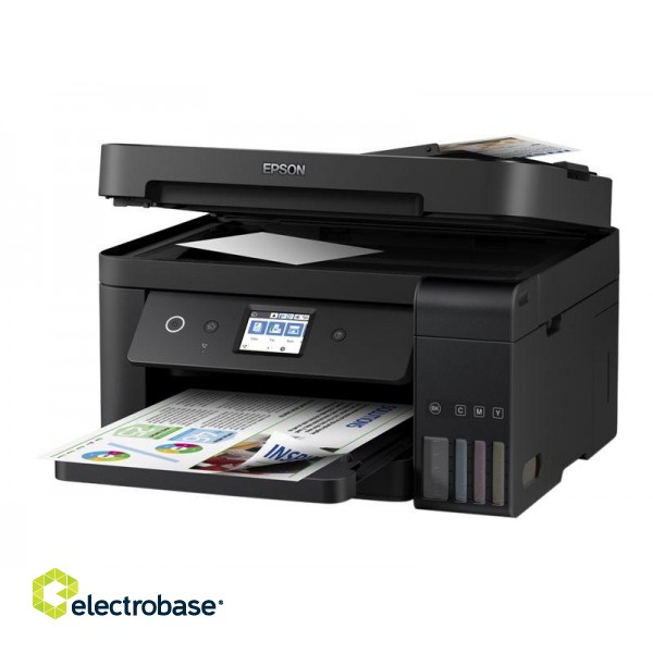 Epson Multifunctional printer | EcoTank L6290 | Inkjet | Colour | 4-in-1 | Wi-Fi | Black paveikslėlis 2