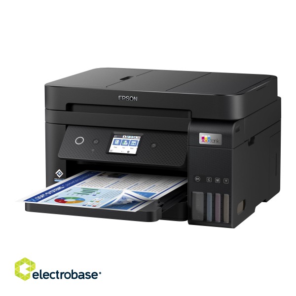 Epson Multifunctional printer | EcoTank L6290 | Inkjet | Colour | 4-in-1 | Wi-Fi | Black paveikslėlis 7