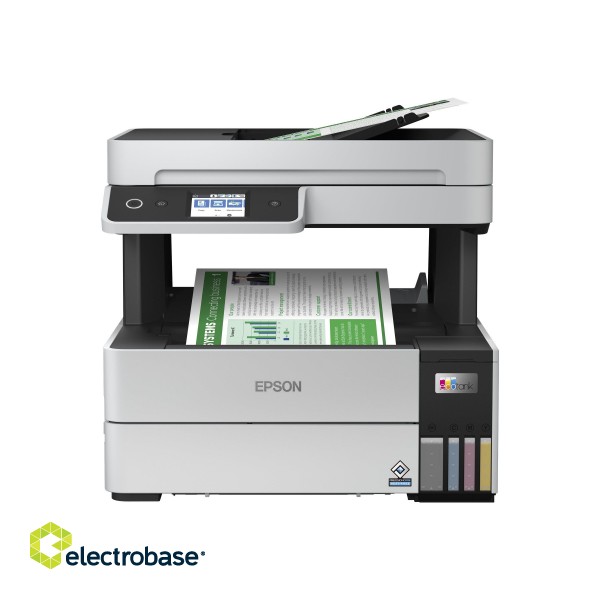 Epson Multifunctional printer | EcoTank L6460 | Inkjet | Colour | 3-in-1 | Wi-Fi | Black and white paveikslėlis 7