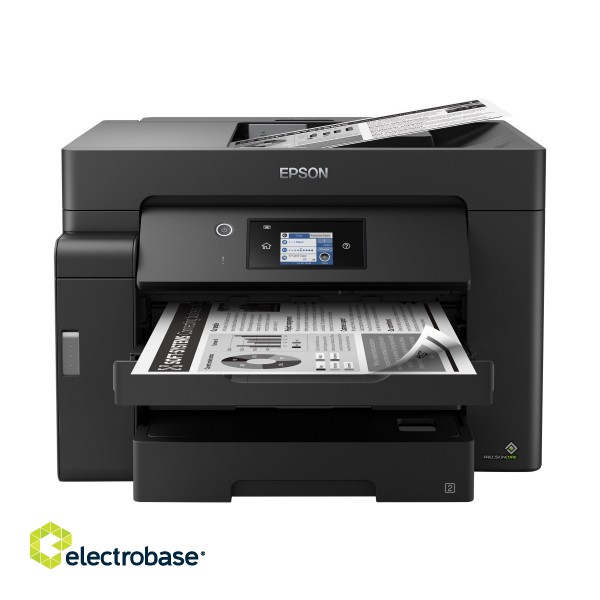 Epson Multifunctional Printer | EcoTank M15140 | Inkjet | Mono | Inkjet Multifunctional Printer | A3+ | Wi-Fi | Black image 1