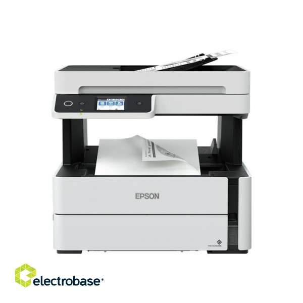 Epson Multifunctional printer | EcoTank M3180 | Inkjet | Mono | All-in-one | A4 | Wi-Fi | Grey image 2