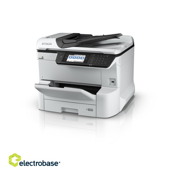 Epson Multifunctional printer | WF-C8610DWF | Inkjet | Colour | All-in-One | A3 | Wi-Fi | Grey/Black фото 5
